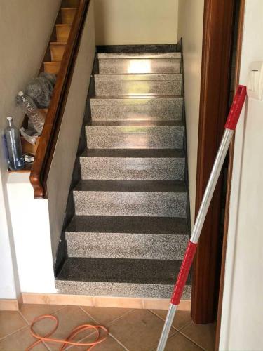 Pulido de Escaleras de Terrazo