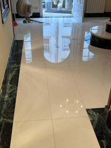 Pulido suelo de Mármol